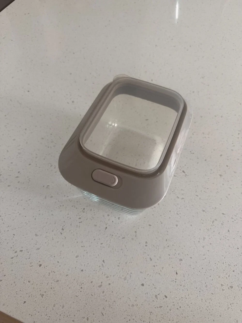 Glass Food Storage Container with Built-In Grater Lid